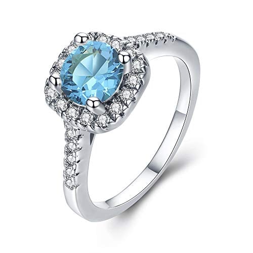 CZ Ring Solitaire Crystal Women's  Rings