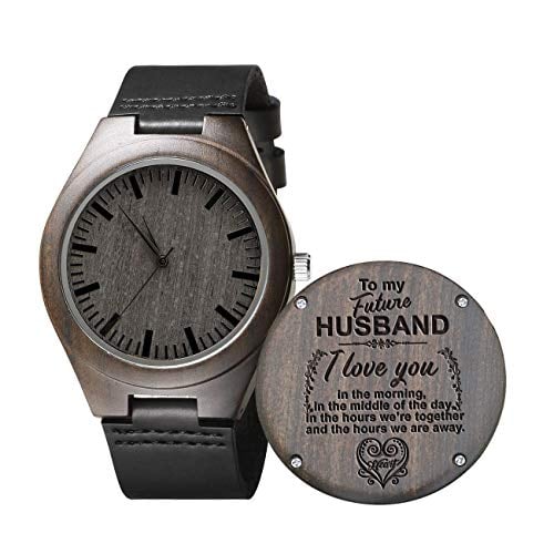 Engraved Wooden Watches to Boyfriend