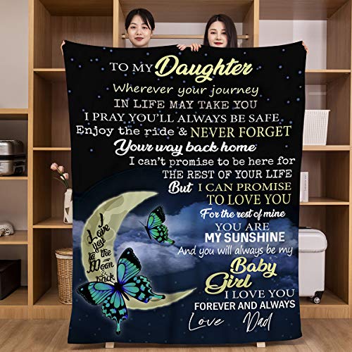 Blanket Gift for Daughter from Dad