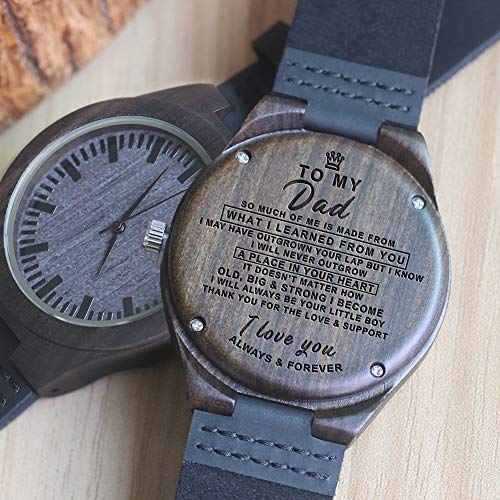 Wooden Watches for Dad from Son